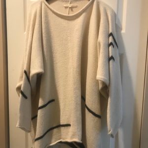 Lauren Manoogiani Rolled Neck Baby Alpaca Sweater